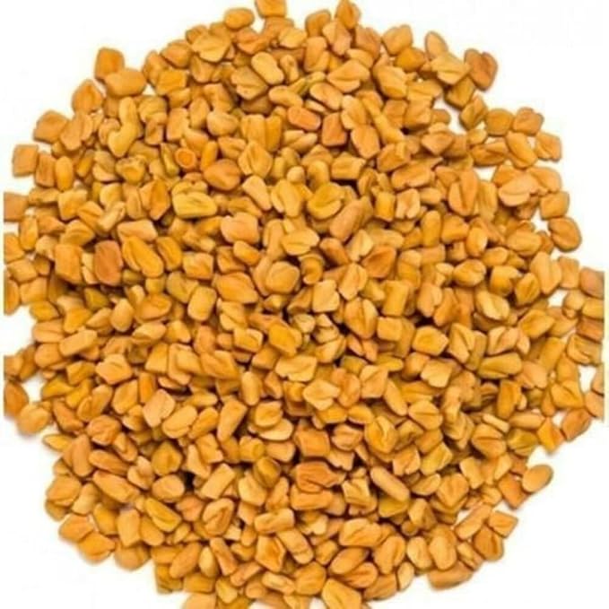 Bague Premium Whole Fenugreek seeds Organic Methi Seeds Dana Natural menthulu (8, Ounces)