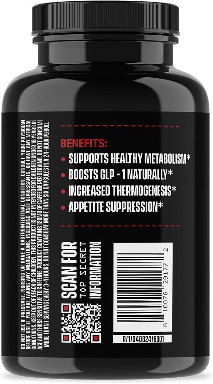 Jocko Fuel Burner for Men & Women - Healthy Weight Support Supplement, Helps Regulate Appetite, & Metabolism Booster - Supports Healthy Metabolism & Increased Thermogenesis 90 Count (30 Day Supply)