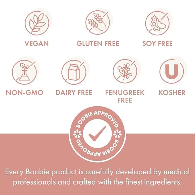 Boobie Bar Superfood Blueberry Muffin Lactation Bar for Breastfeeding Moms to Increase Milk Supply | #1 Selling Lactation Snack Bars | Vegan, Fenugreek-Free, Gluten-Free, Dairy-Free (12 Bars)