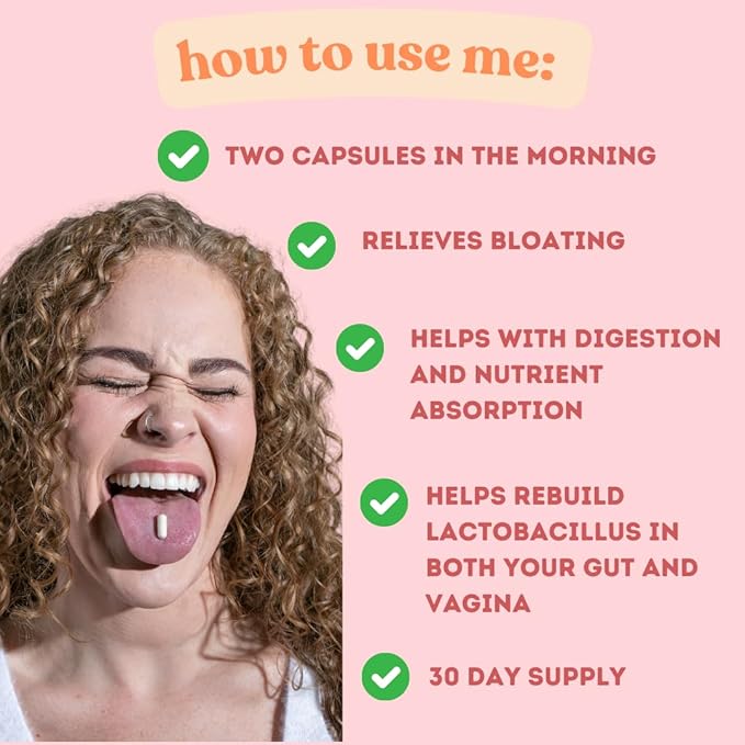 MavoCare Probiotic for Women – BV & Yeast Infection Support, pH Balance, Odor Relief, Gut Health – 30ct Vegan Capsules with Prebiotics, Calendula & Garlic for Vaginal Health and Digestion