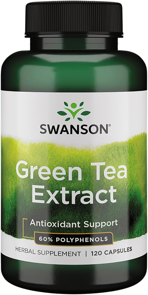 Swanson Green Tea Extract (Standardized) 120 Capsules