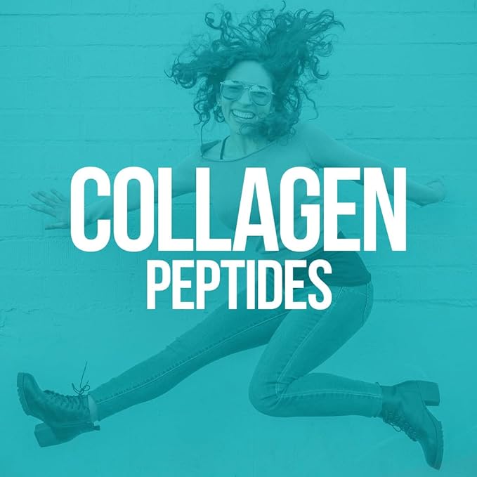 Natures Plus Collagen Peptides, Berry Lemonade - 0.8 lb Powder - Hair, Skin, Nail & Joint Health, Immune System Support - Non-GMO, Gluten Free - 14 Servings
