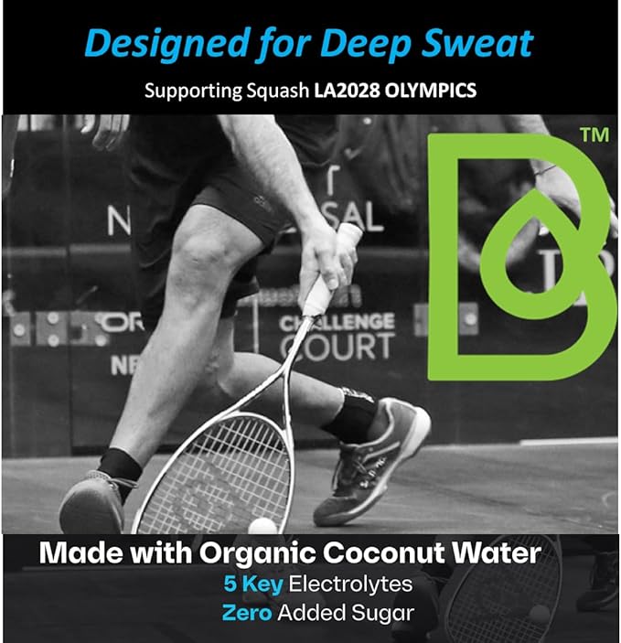 BeBetter Organic Electrolytes Powder Packets | Electrolyte Drink Mix | Organic Coconut Water | No Artificial Flavors | Sugar Free Hydration Packets | Non-GMO | 22 Sticks (Blueberry, Pomegranate, ACAI)