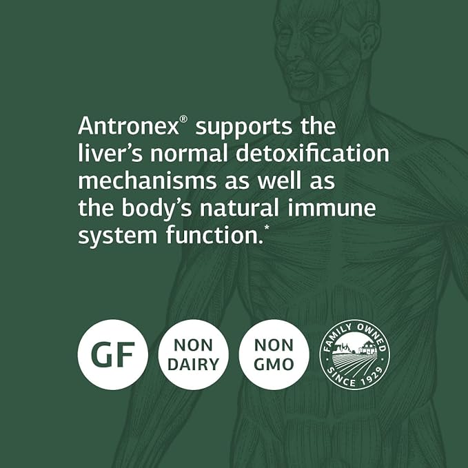 Standard Process Antronex - Whole Food Immune System Support and Liver Health Supplement with Calcium - 330 Tablets
