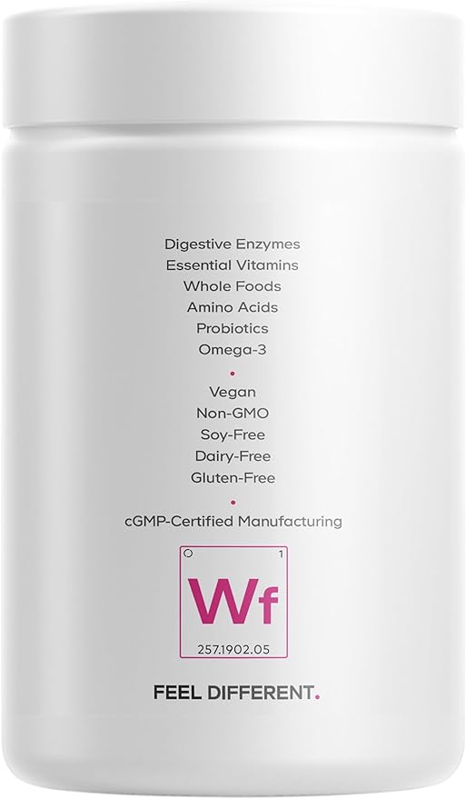 Codeage Women’s Daily Multivitamin, 25+ Vitamins & Minerals, Fermented, Organic Whole Foods, Probiotics Supplement - Vitamin A, B, C, D, E & K, Omega 3, Zinc – Vegan - 2 Pack