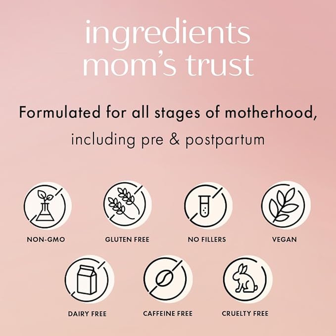 Boobie Relax Mom, Stress Support Supplement | Lactation Approved | Mood and Energy Support with Ashwagandha & L-Theanine, 60 Capsules