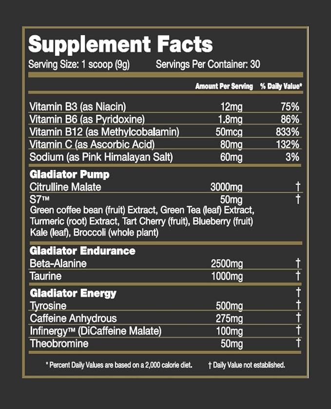 Crixus PRE Pre-Workout Powder | Energy – Strength – Focus – Pumps & Endurance | Great Taste for Men & Women | 30 Servings (30 Servings, Blueberry Lemonade)