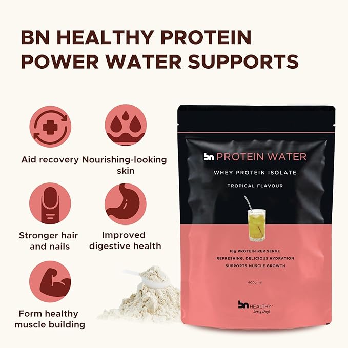 Delicious Whey Protein Powder - Tropical - Premium Whey Isolate for Highest Protein Concentration - Sugar Free Formula for Weight Management