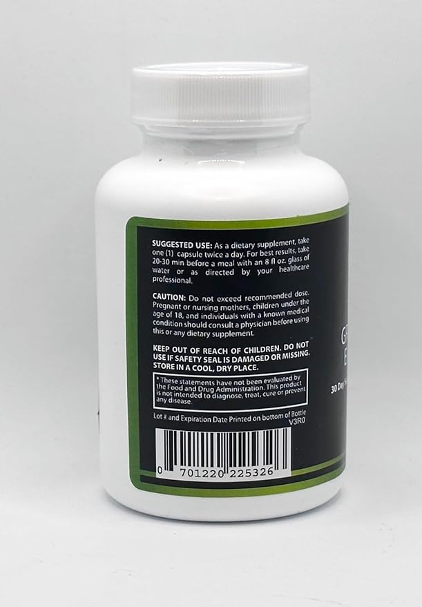 True Green Tea Extract: Premium Green Tea Extract for Enhanced Energy, Immune Support, and Overall Wellness - Antioxidant-Rich Formula for Men and Women
