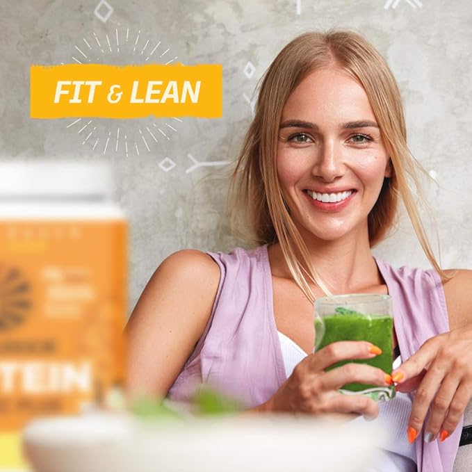 Clean Vegan Protein Powder Unflavored | Organic Protein Powder Plant Based Formula with 5 Superfood Blend Sprouted & Fermented | Non-GMO Low Carb Soy Dairy & Gluten Free (Unflavored, 15 Servings)