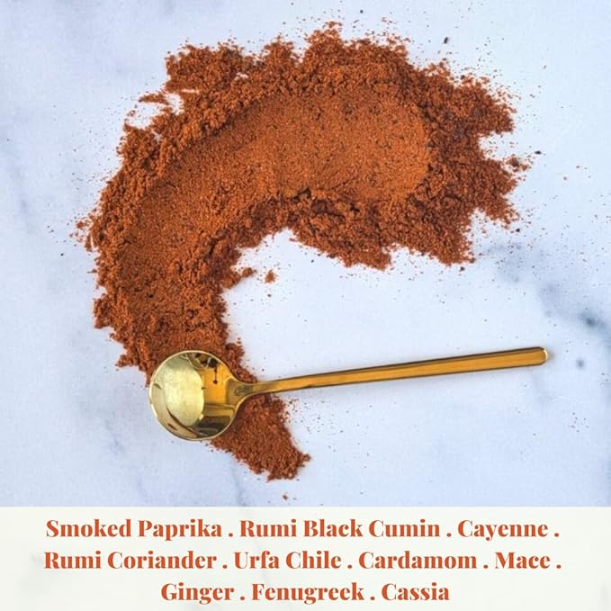 Rumi Spice - Ethiopian Berbere Spice Blend (2.3 oz) | Spicy, Peppery, and Mildly Sweet with Urfa Chile, Ginger, Cumin, Coriander, Fenugreek | Ethically Sourced | Salt Free | Non GMO | Gluten Free