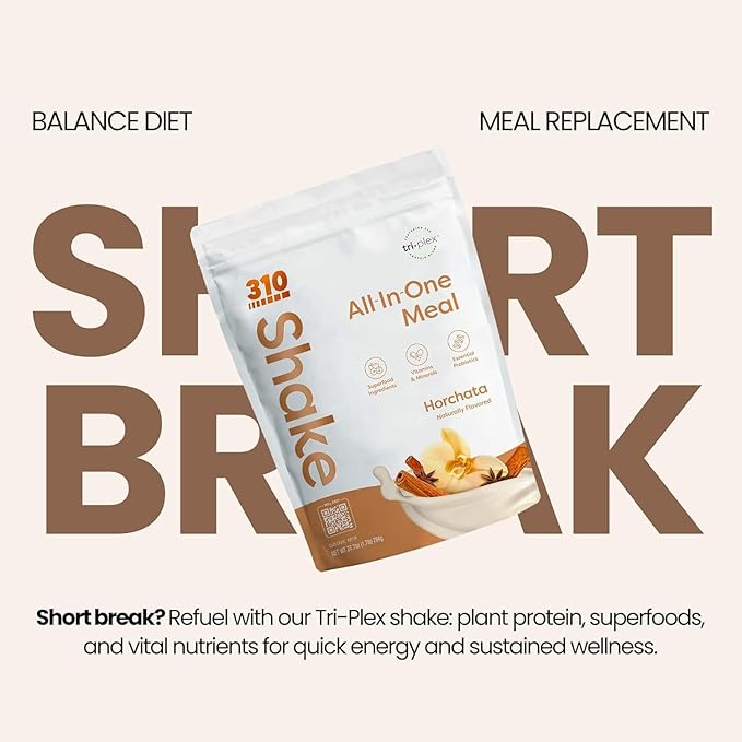 310 Nutrition All-In-One Meal Replacement Shake-Superfood Protein with Fiber, Probiotics & Adaptogens โ Low Carb, Vegan, Keto & Paleo Friendly - ๐ฎ๐ด ๐ฆ๐ฒ๐ฟ๐๐ถ๐ป๐ด๐ ๐๐ผ๐ฟ๐ฐ๐ต๐ฎ๐๐ฎ