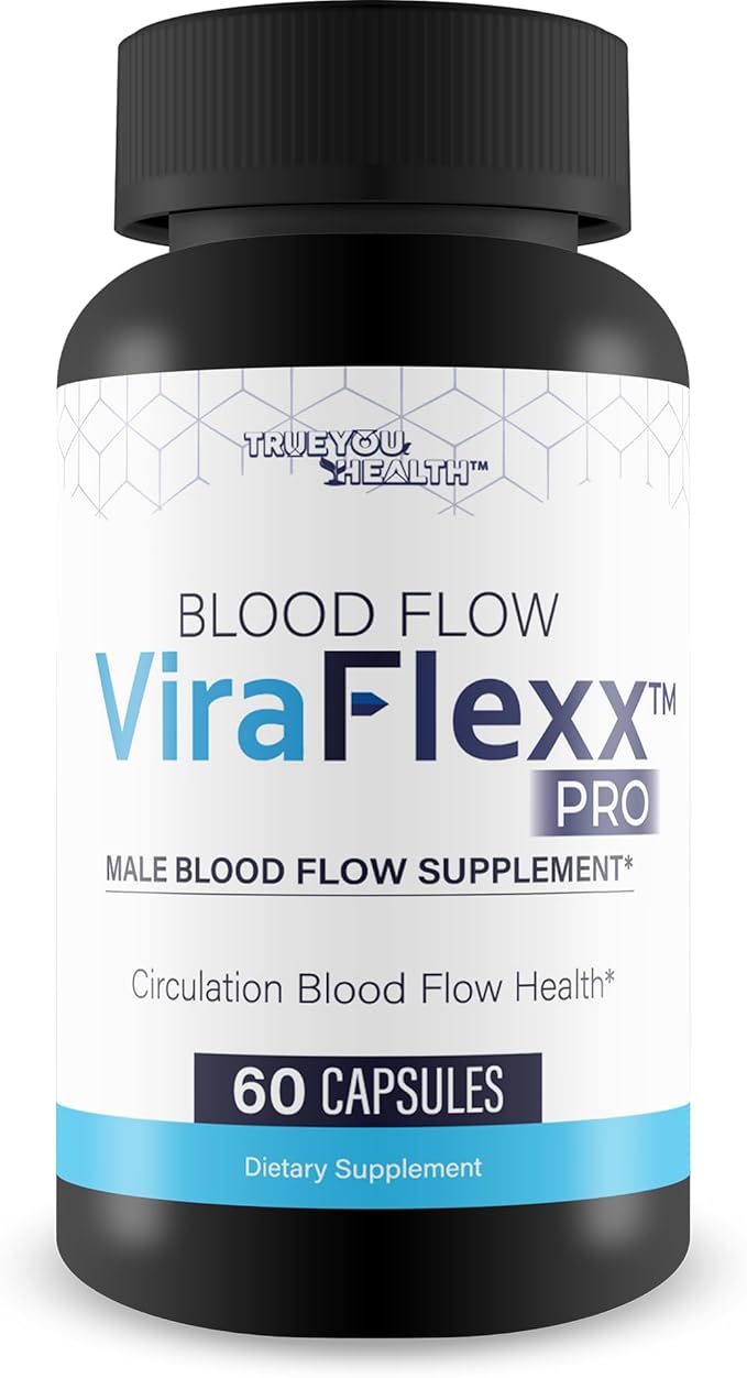 Blood Flow Vira Flexx Pro - Our Best Blood Circulation Supplements - Best Blood Flow Mens Blood Flow Care - Mens Blood Flow Supplement - Blood Circulation Pills for Better Blood Flow Boost Blood Flow