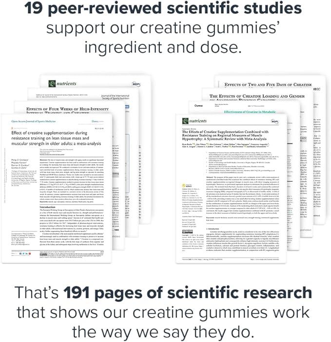 LEGION Creatine Monohydrate Gummies - Clean Creatine Chewables for Muscle Gain, Improving Endurance & Post Workout Recovery - Creatine Supplement for Maximum Absorption (120 Sour Green Apple Gummies)