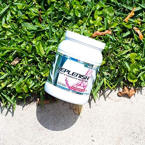 Nutrition Replenish Instant & Complete Recovery (Post Workout Formula, 11g of BCAAs & EAAs, 20g Whey Protein, 1000mg Creatine MagnaPower, Zero Refined Sugars) – 2lb Jar – Watermelon