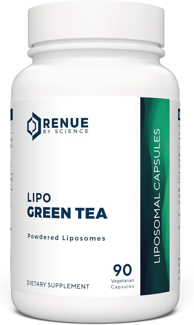 Green Tea Extract | High Strength Liposomal Green Tea Supplement | 90 Green Tea Extract Capsules - 75mg Green Tea per Serving | Non-GMO | Made in The USA & Third-Party Tested