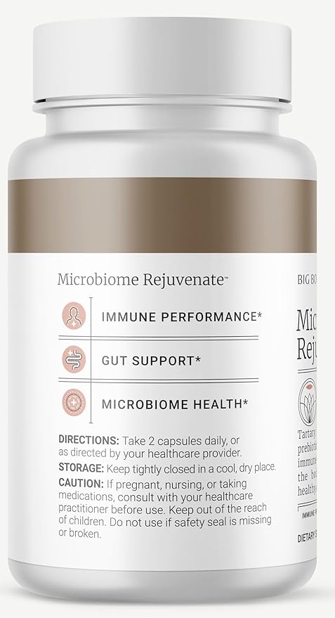 Microbiome Rejuvenate™ - 2 Month Supply - is Powered with Sprouted Himalayan Tartary Buckwheat, Combining prebiotics, probiotics, and phytonutrients to Help with Gut Health and Immune Resilience..