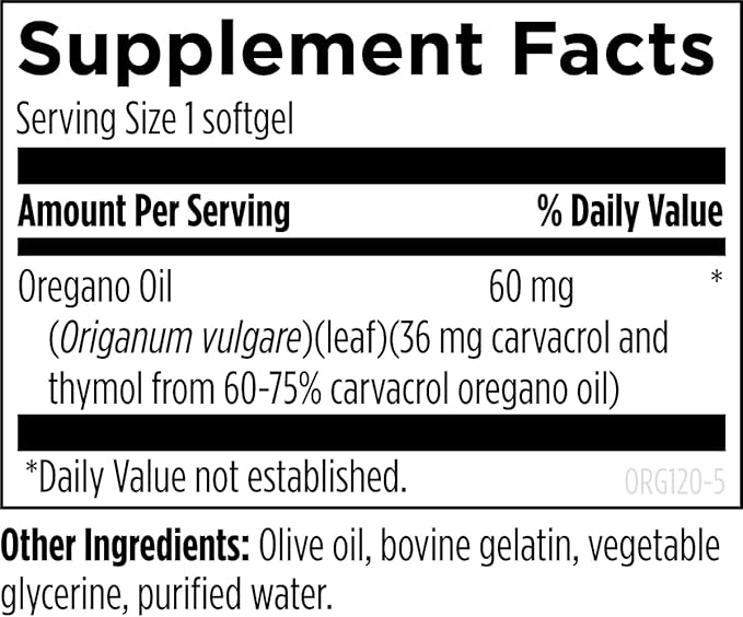 Designs for Health Oil of Oregano (120 Gels) + Allicillin Garlic Supplement (60 Softgels) - 2 Product Detox & Immune Support Bundle to Support Intestinal Cleansing & a Healthy Microbial Environment