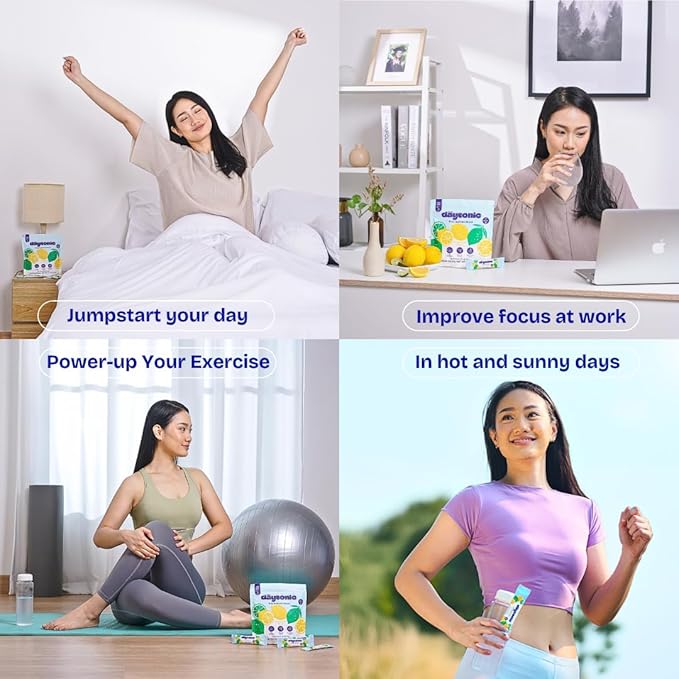 Hydration Powder Electrolytes, 25 Servings | Vitamins C, B12 & B6, Niacin, 480mg Sodium & More | Low Calorie & Aspartame-Free Electrolyte Drink Mix | Lemon Lime IV Hydration Packets