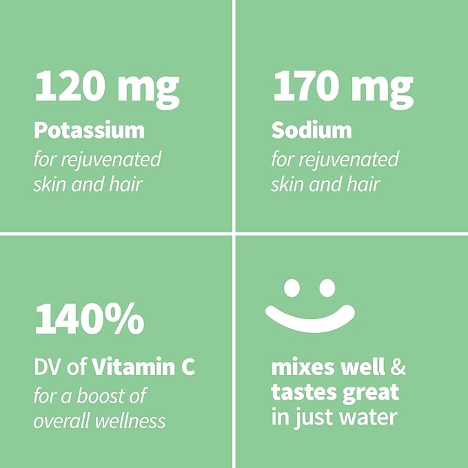 Sprout Living, Colorfuel Hydration Powder Drink Mix, Organic Superfoods + Adaptogens | Hydration Support & Recovery, Electrolytes, Himalayan Pink Salt, Coconut Water, Lemon Citrus Flavor (25 servings)