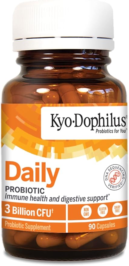 Kyo-Dophilus Daily Probiotic, Immune and Digestive Support*, 90 capsules