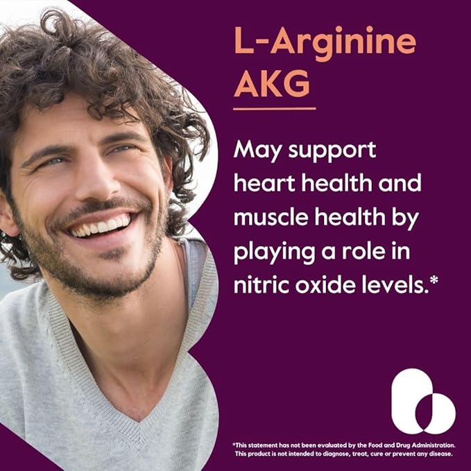 BESTVITE Arginine AKG 750mg (240 Vegetarian Capsules) - No Stearates - Vegan - Non GMO - Gluten Free