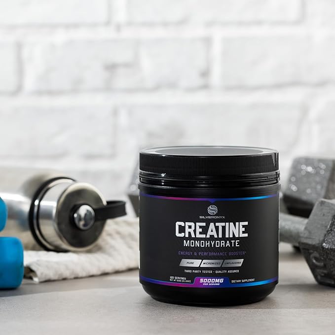 Creatine Nutritional Powder Supplements 5000mg (5g) - Pure Micronized Creatine Monohydrate Unflavored, Keto Friendly - Creatine Supports Muscle Growth & Strength, Vegan, Gluten-Free - 60 Servings