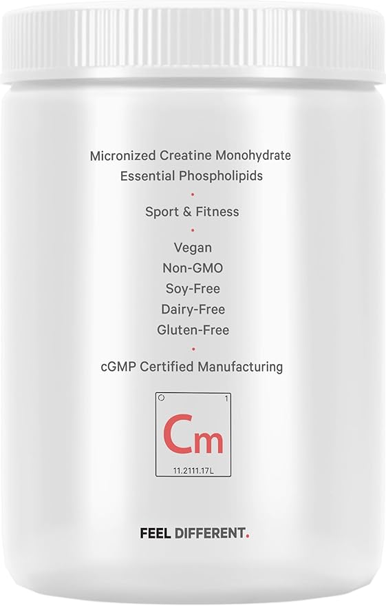 Codeage Liposomal Creatine Powder Supplement - 3-Month Supply - 5000mg Creatine Monohydrate Pre Workout & Post Workouts - Unflavored Creatine, Pure Creatine Powder, Creatinine for Sports - 90 Servings