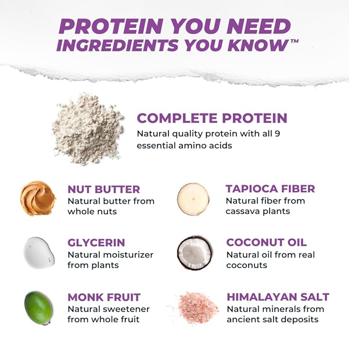 Atlas Protein Bar, 20g Protein, 1g Sugar, Clean Ingredients, Gluten Free (Dark Chocolate Almond, 12 Count (Pack of 1))