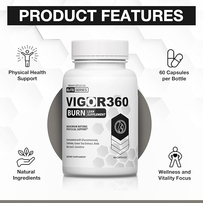 Slimming Supplement for Weight Management – Thermogenesis & Lipogenesis Activation Ideal to be Paired with Proper Diet & Exercise for Wellness and Well-Being – 60 Capsules