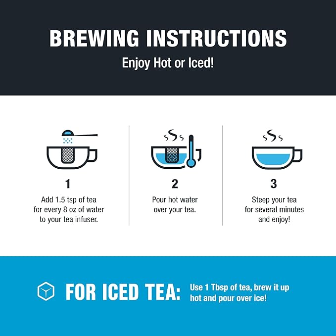 Tiesta Tea - Herbal Loose Leaf Father’s Day Tea Gift Set Sampler | Medium to No Caffeine | Hot & Iced Ready | Assorted Chamomile, Ginger, Citrus and Lavender Herbal Blends | 5 Pouches