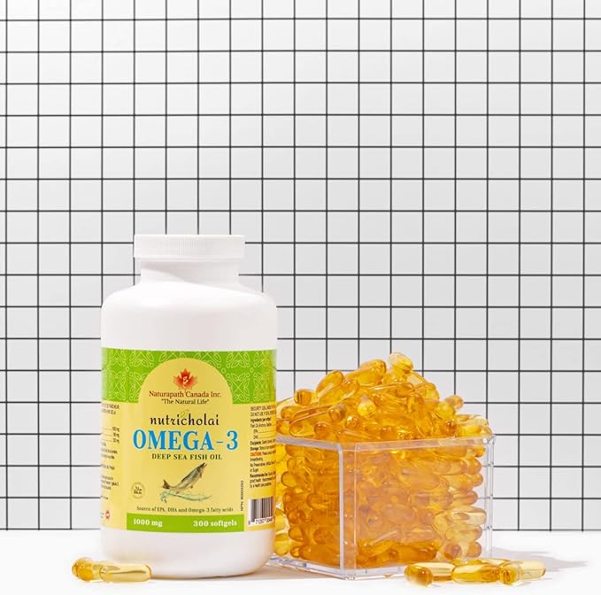 Halal Nutricholai Omega-3 DEEP SEA Fish Oil