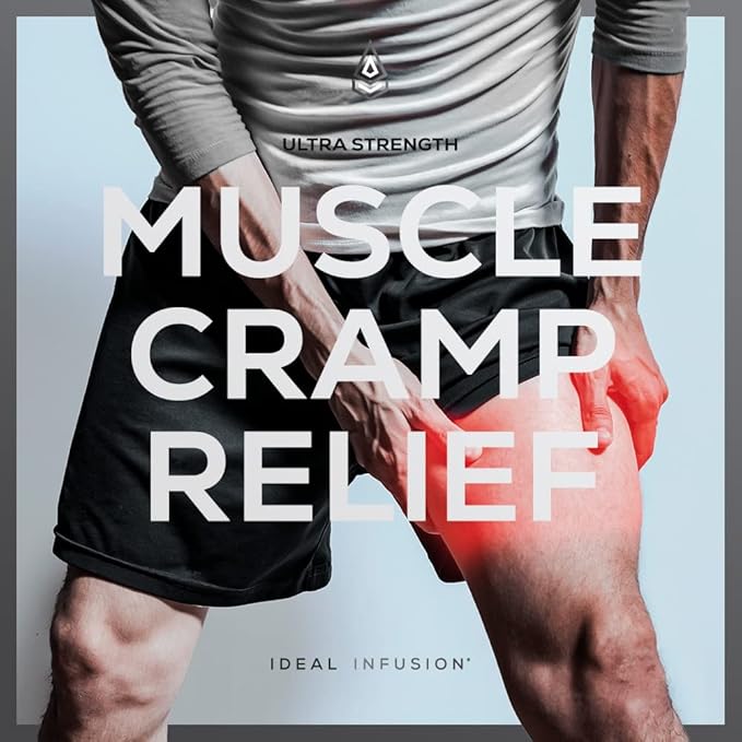 Ideal Infusion Nighttime Recovery & Deep Sleep Supplement: Relaxation and Stress Support - Magnesium Glycinate, KSM-66 (Melatonin Free) Muscle Cramp Relief, Vegan