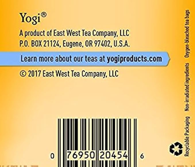 Yogi Tea Herbal Stress Relief, Honey Lavender 16 ct