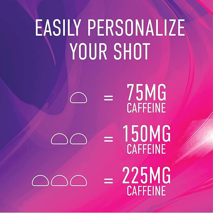 Energy Gummies, 1125 mg of Plant-Based Caffeine Chews per Bottle, Long Lasting Energy Boosters, Elderberry (15ct)