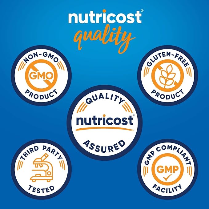 Nutricost L-Glutamine Powder 500 Grams (Fruit Punch)
