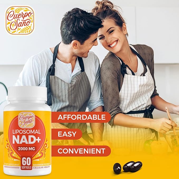 2000 MG NAD Supplement, Liposomal NAD+ with High Absorption, More Efficient Than Nicotinamide Riboside, Pure & Plus Boosting Supplement, Aging Defense, Metabolism & Cellular, 480 softgels