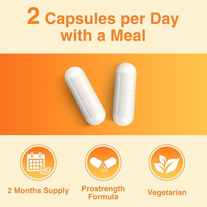 Vitamin World Probiotic 16, 20 Billion CFU, 16 Strains with Prebiotic Fiber for Digestive & Immune Health, Probiotics for Women & Men, Non-GMO, Gluten Free, 120 Veggie Capsules, 60 Day Supply