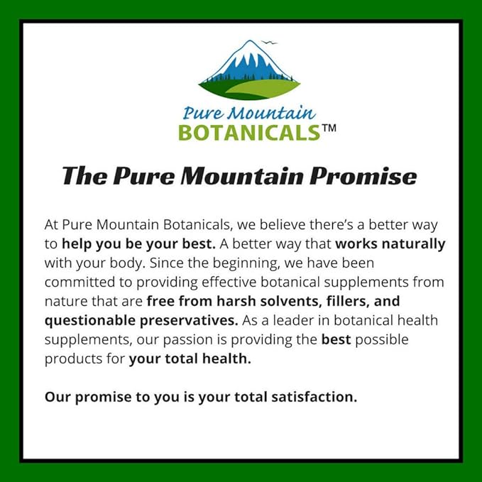 Pure Mountain Botanicals Red Yeast Rice with CoQ10 90 Kosher Vegan Capsules Now with 600mg Organic Red Rice Yeast Plus Co Q 10