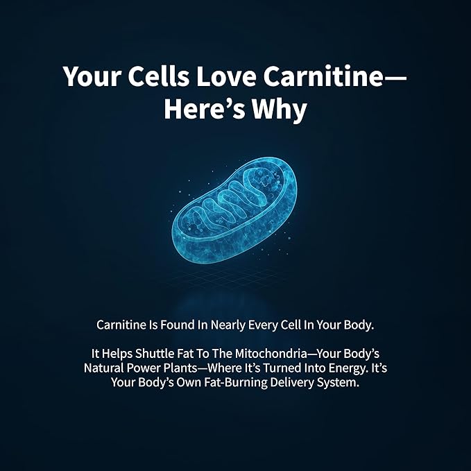 Sugar Free L Carnitine 500mg Gummy - Natural Pre Workout L-Carnitine Supplement - Increased Energy, Faster Recovery, Boost Metabolism, Pre Workout for Women & Men, Blueberry Flavor (60 Gummies)