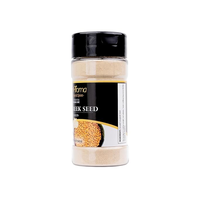 GranAroma Fenugreek Seed Powder, Earthy and Nutty Flavor, Use in Curries, Stews, and Spice Blends (2.72 Ounce)