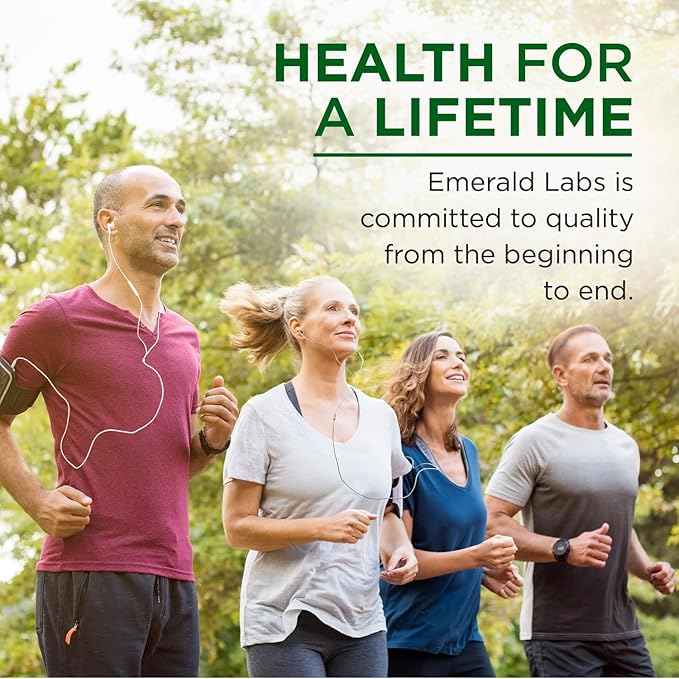 EMERALD LABS MSM Powder - Plant-Sourced Methylsulfonylmethane Supplement for Liver Detox, Joint Health, Skin Health & More - Vegan, Gluten-Free - 8 oz
