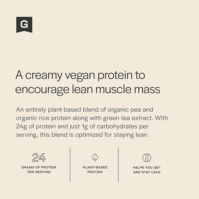 Gainful Vegan Protein Powder Get Lean Bundle, Meal Replacement, Post Workout Support, Organic Rice + Pea Protein, Unflavored w/Chocolate, Vanilla, Strawberry & Variety Pack Flavor Boosts, 28 Servings