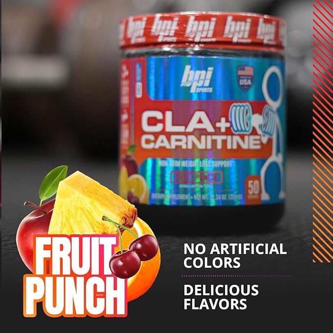 BPI Health CLA + Carnitine - CLA Plus Carnitine - Helps Boost Performance - Non-Stimulant Formula - May Help