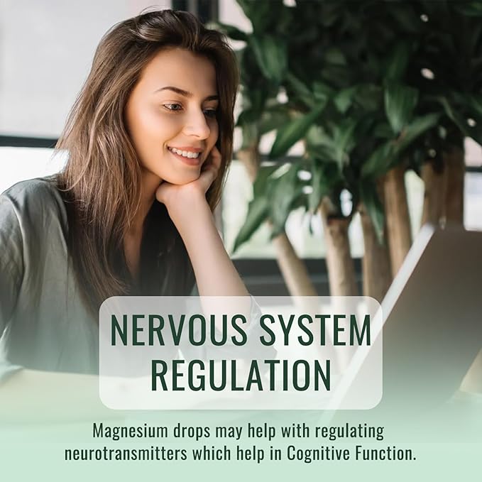 Magnesium Glycinate Supplement, Magnesium Liquid Drops with Magnesium Glycinate 500mg Ashwagandha, L - Theanine, Chamomile -Support Stress Relief, Bone, Muscle, Mood Vegan Natural Mango Flavor 2 Pack