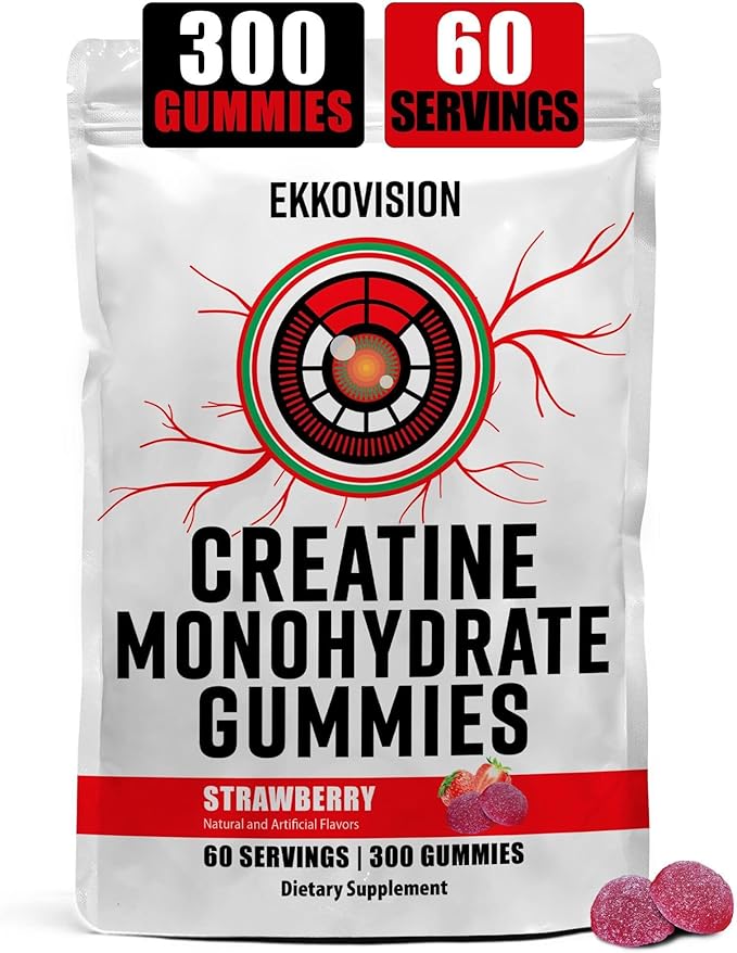Creatine Gummies 60 Serving Strawberry