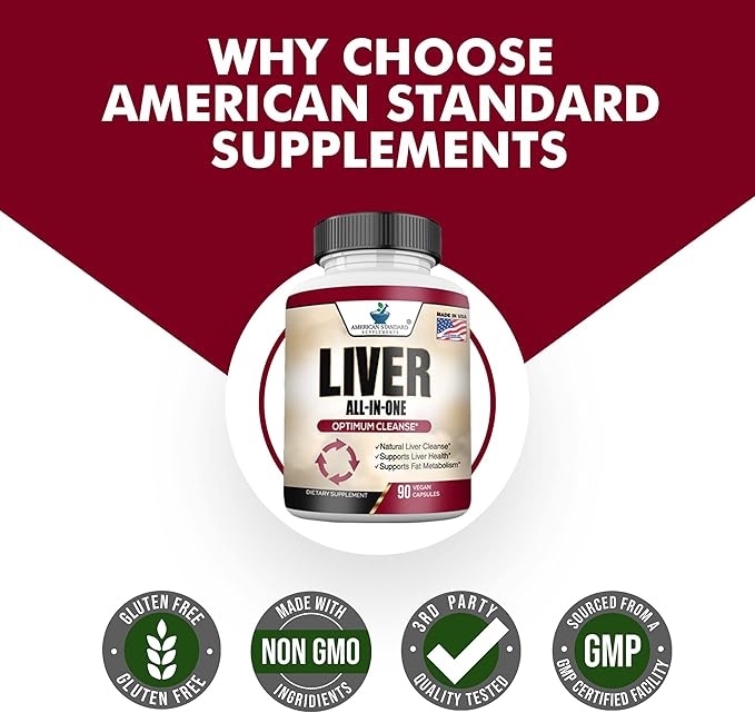 Liver Cleanse & Detox, Liver Supplement, Liver Support, Liver Detox, Liver Cleanse, Liver Health, Milk Thistle Silymarin, Artichoke, Dandelion, Turmeric, Choline, Alpha Lipoic Acid, Black Pepper Ext