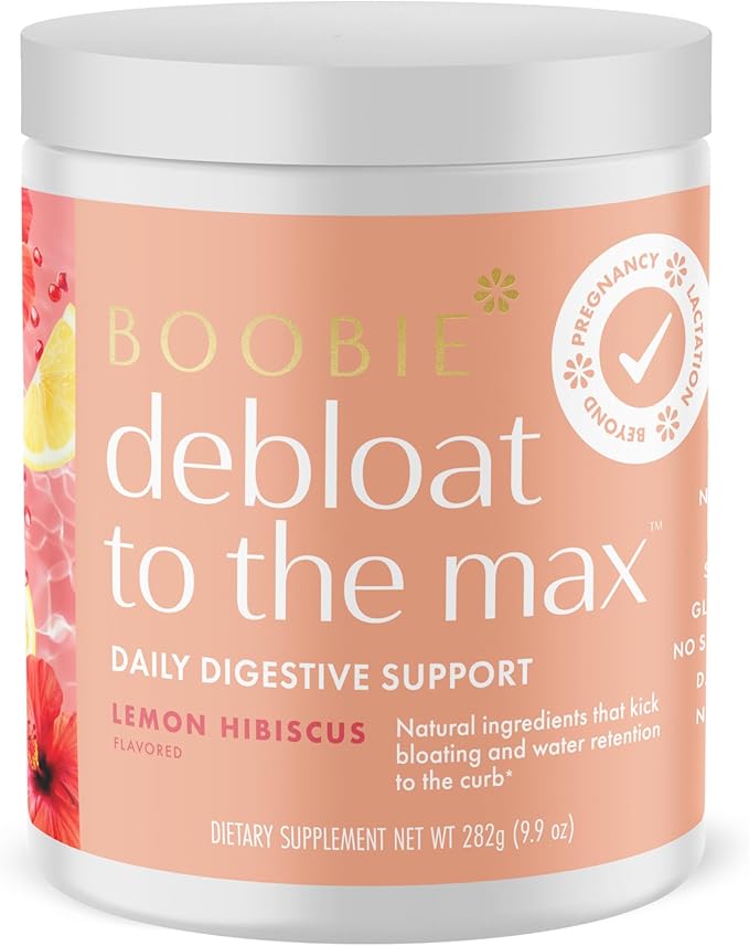 Boobie Debloat to The Max - Lemon Hibiscus, 60 Servings