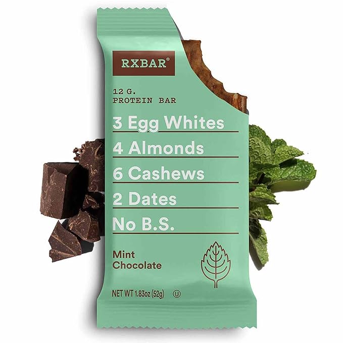 RXBAR Protein Bars, 12g Protein, Gluten Free Snacks, Variety Pack (28 Bars)