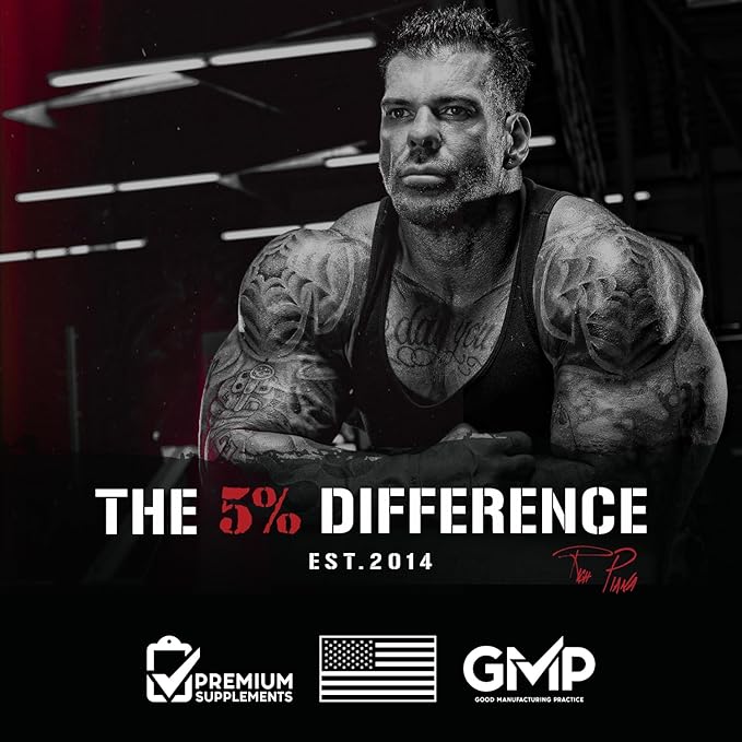 5% Nutrition Rich Piana Liver & Organ Defender Cycle Support Plus NAC | Liver Support, Prostate Supplement, Heart, Kidney, Skin Support | Milk Thistle, Saw Palmetto, Hawthorn Berry (30-90 Servings)